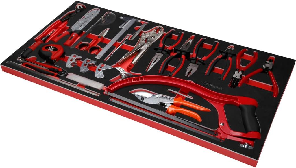 P25 with 8 Drawers Equipped with 564 Tools in 8 Inserts for 8 Drawers