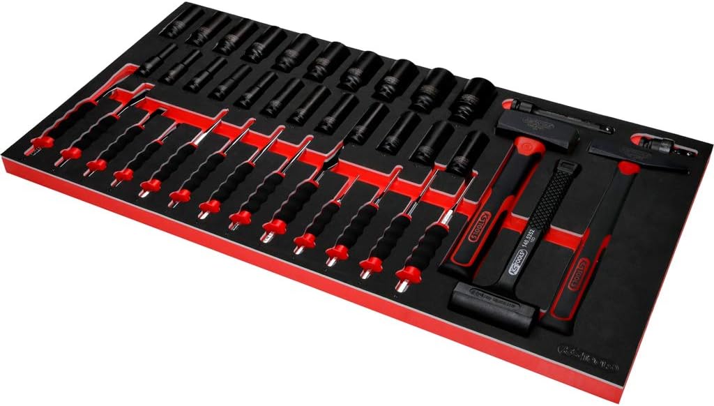 P25 with 8 Drawers Equipped with 564 Tools in 8 Inserts for 8 Drawers