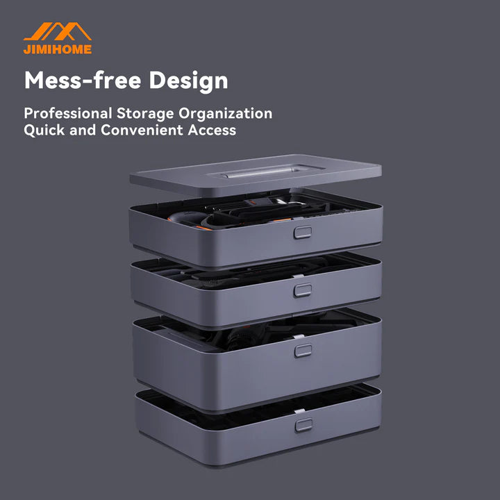 JIMIHOME Stackable Tool Kit X Tray Set-ABCD