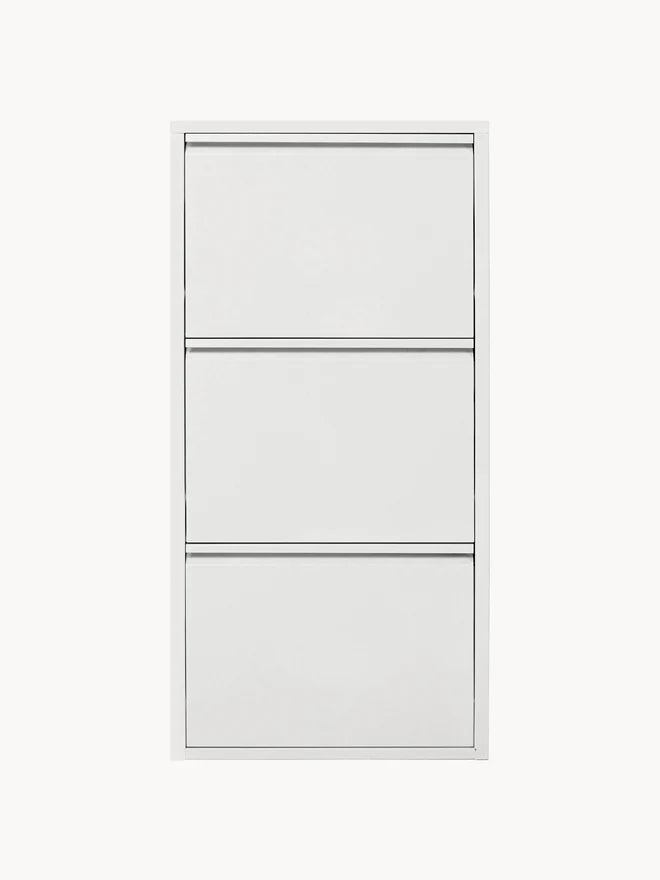 Wall-mounted Shoe Rack, Folding Doors