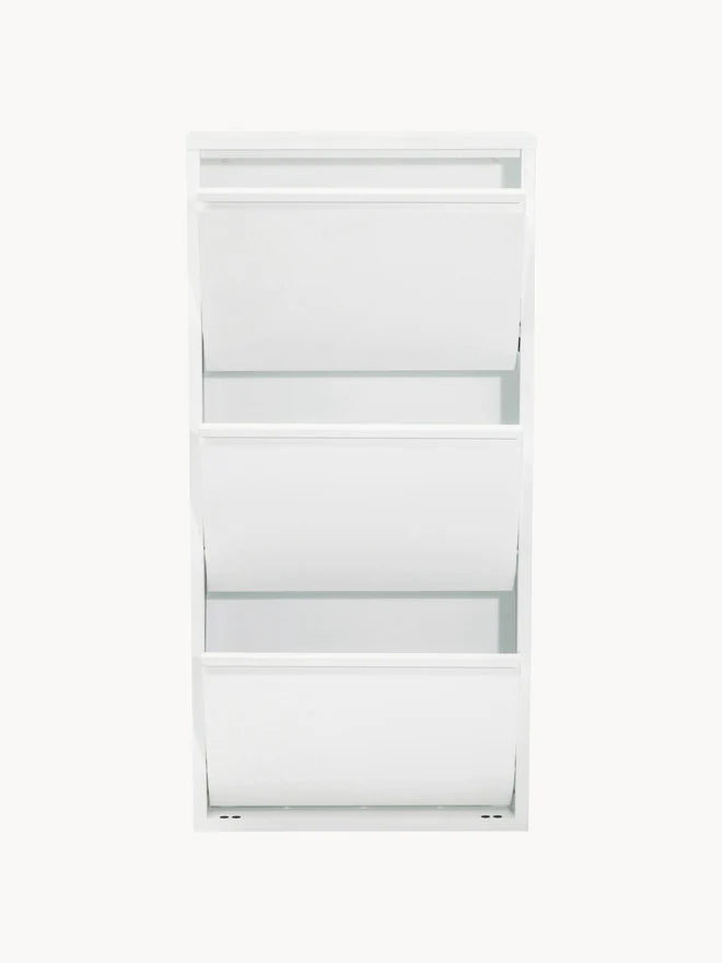 Wall-mounted Shoe Rack, Folding Doors