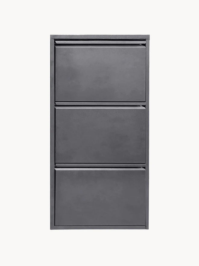 Wall-mounted Shoe Rack, Folding Doors