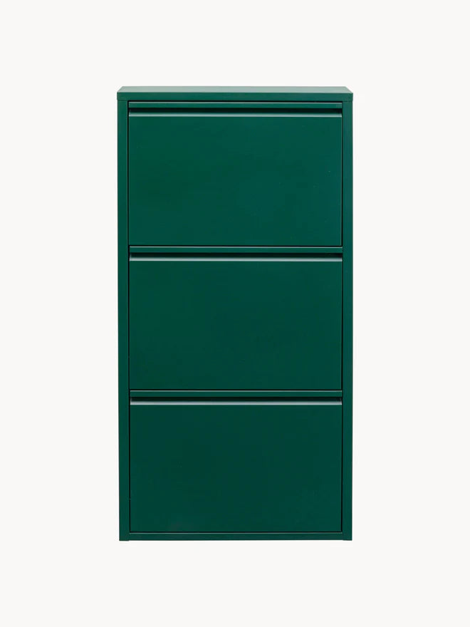 Wall-mounted Shoe Rack, Folding Doors