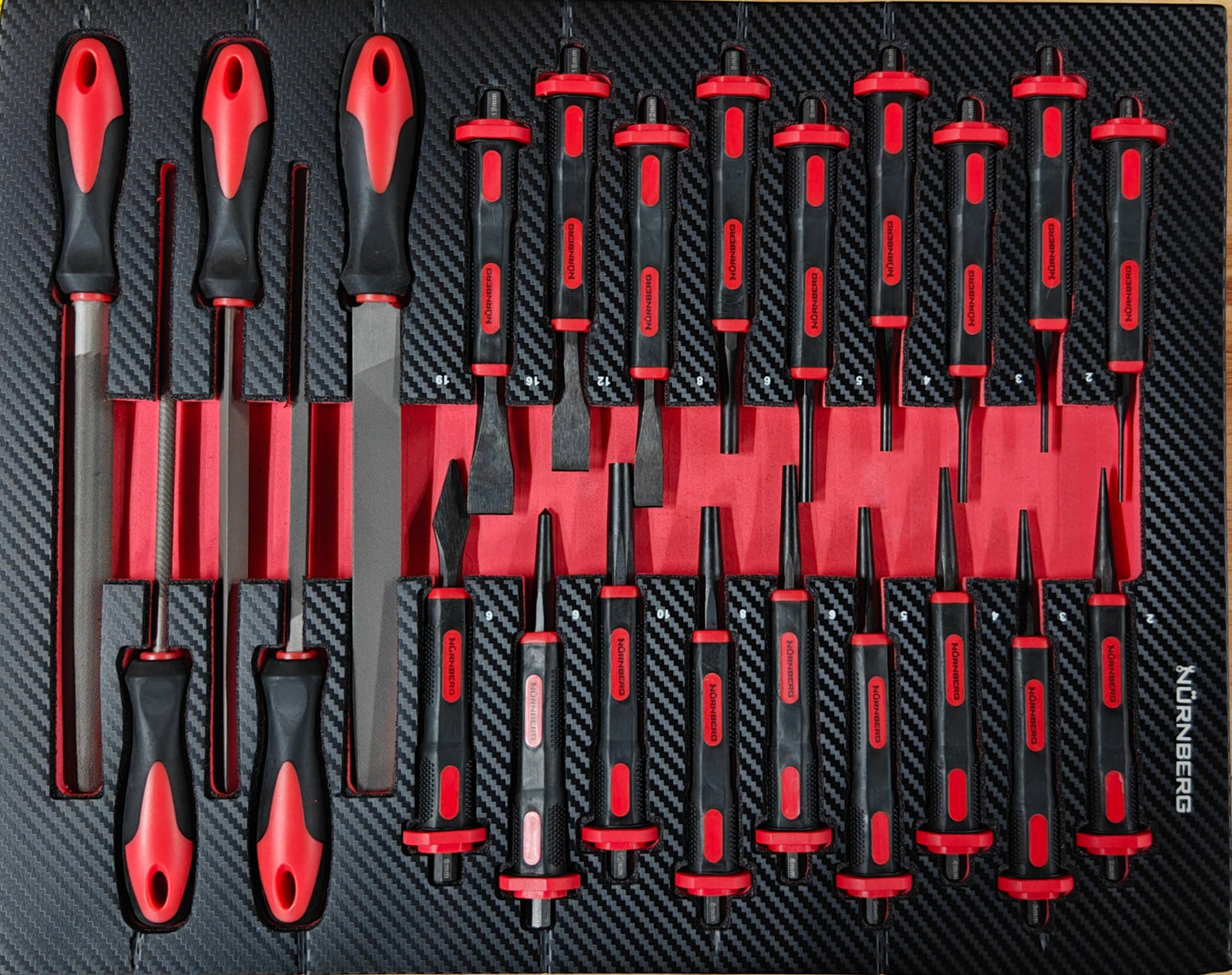 XXL Tool Trolley Jumbo Pro Nurnberg – 12 Drawers, 236 pieces