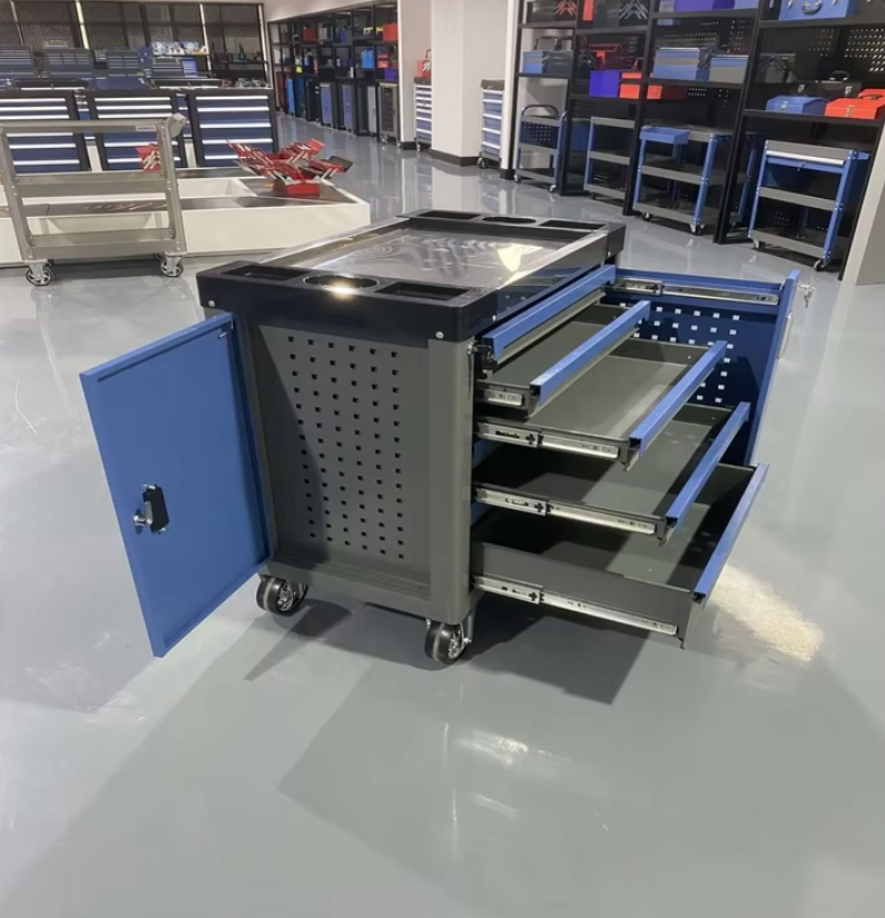 420 Pcs Tool Sets Rolling Box Heavy Duty Stainless Steel Tool Chest 7 Drawers Tool Cabinet Cart Trolley