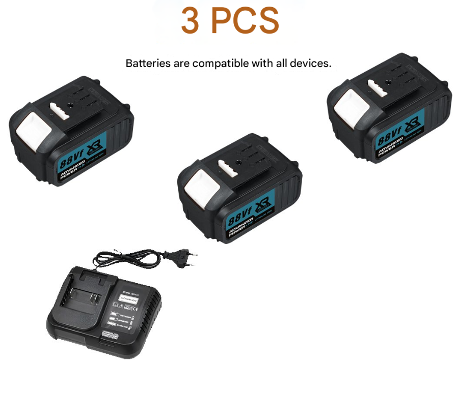 6-in-1 Professional Power Tool Set