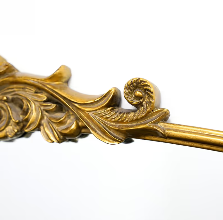 Amelia Full Length Gold Arched Metal Mirror 186cm x 100cm