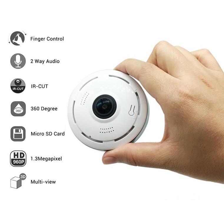 360 Surveillance Camera - Panoramic UFO Camera