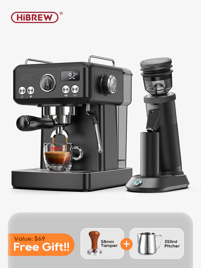 Automatic Espresso Coffee Machine Temperature Adjustable H10A | 70% OFF [LIMITED SALE]