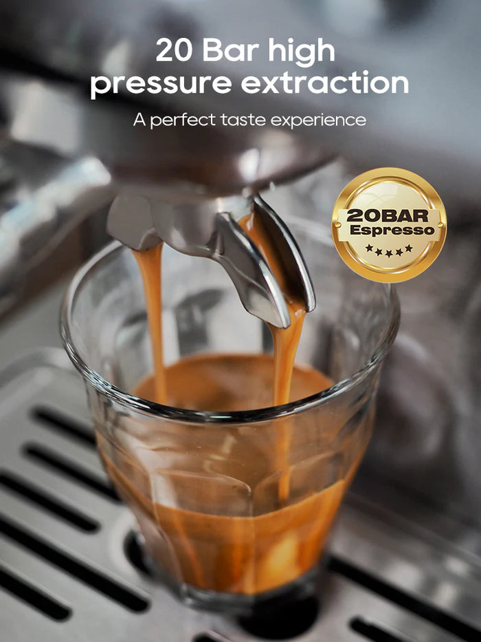 Automatic Espresso Coffee Machine Temperature Adjustable H10A | 70% OFF [LIMITED SALE]