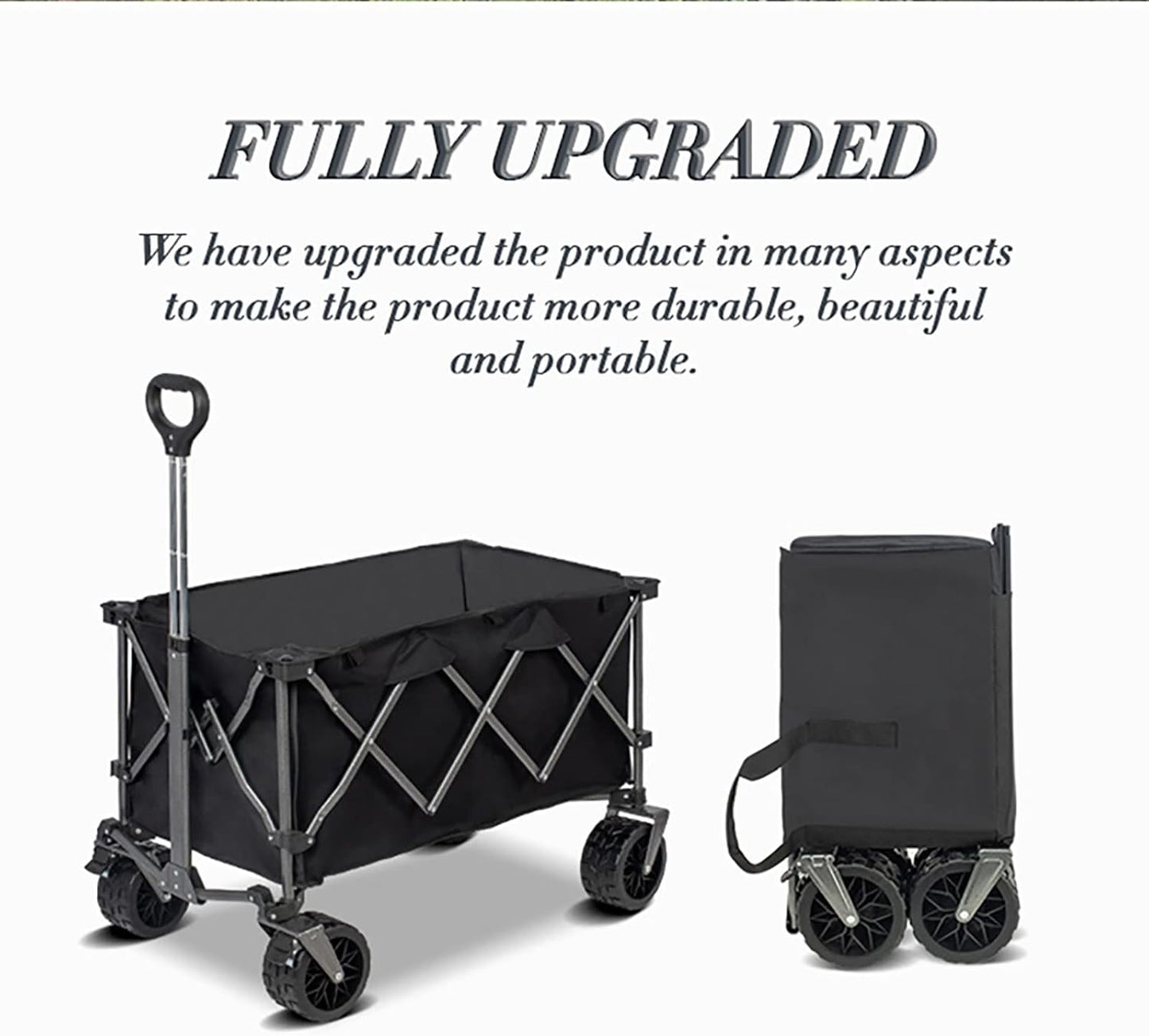 150Kg Load Bearing Beach Wagon Cart