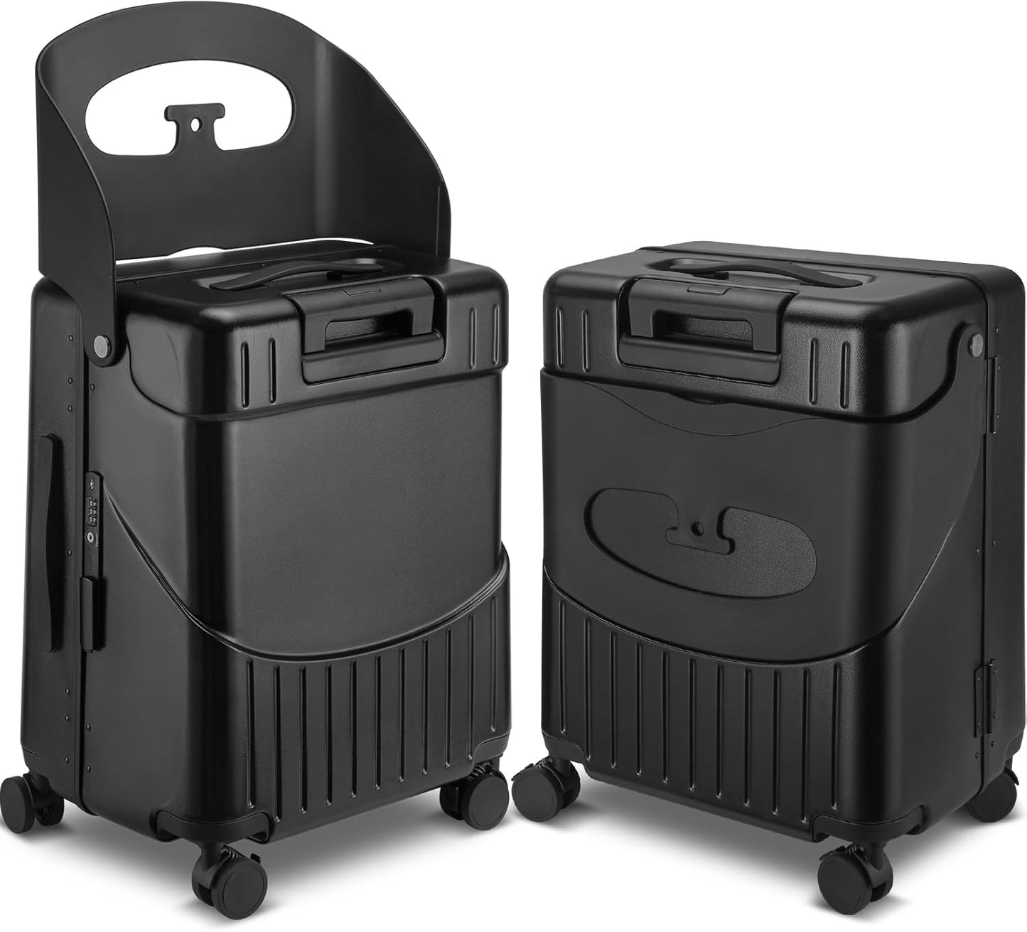 22 Inch Carry on Luggage with Seat for Kids