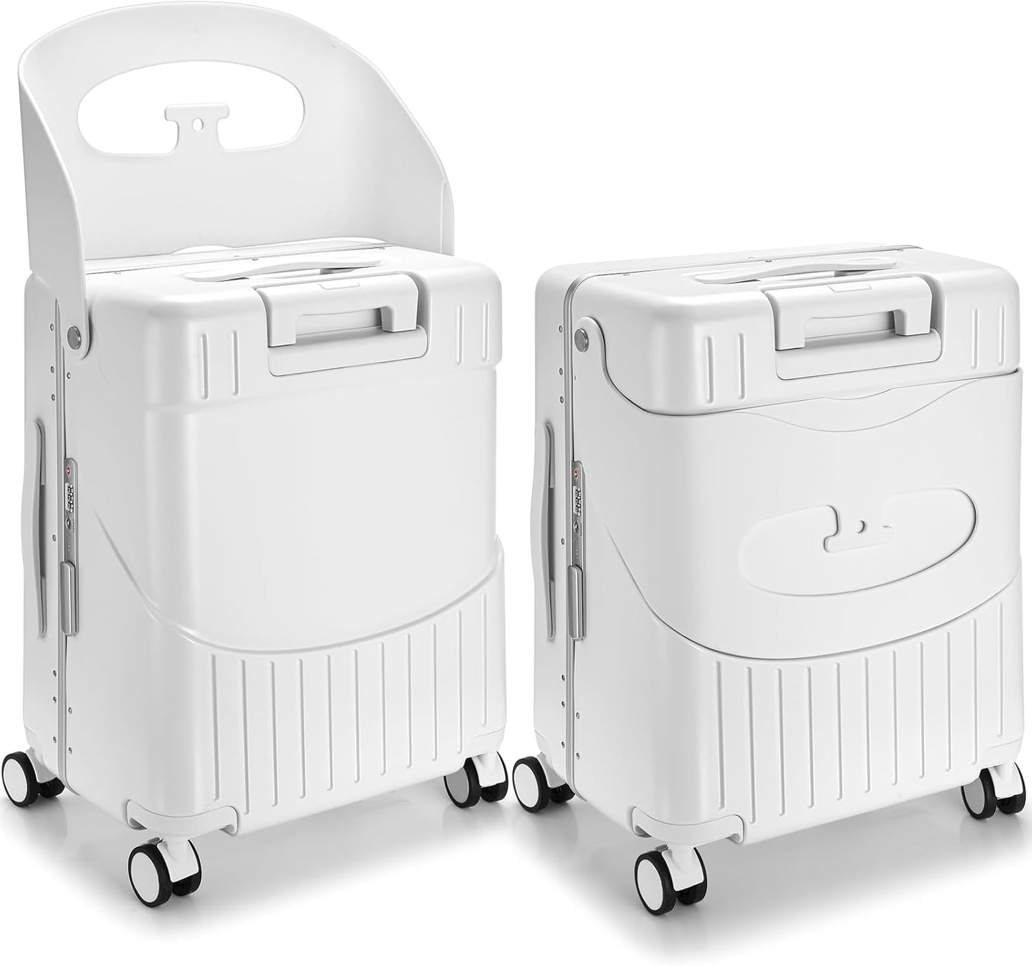 22 Inch Carry on Luggage with Seat for Kids
