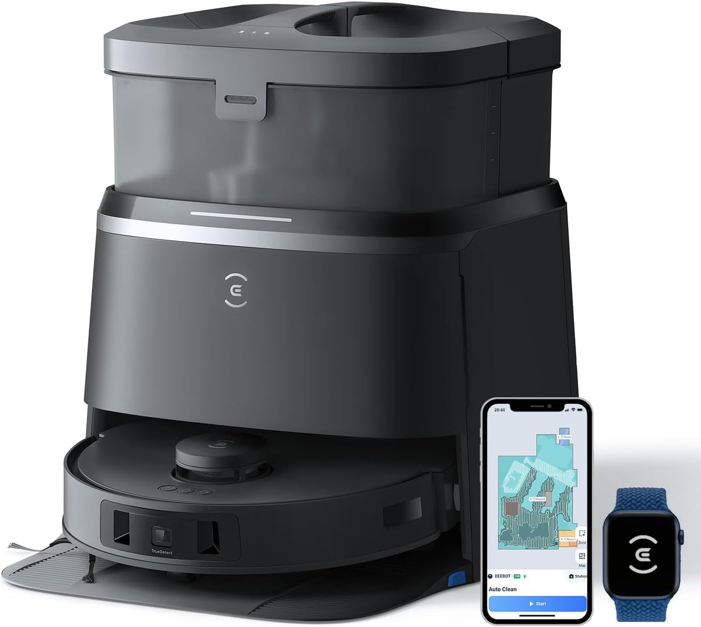 ECOVACS Deebot T30 Omni Robot Vacuum Cleaner with Wiping Function