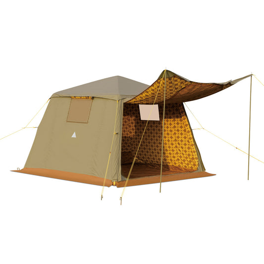 Air Cotton Tent for Trips, Inflatable Tent, Green, Size 300*300*220 Cm