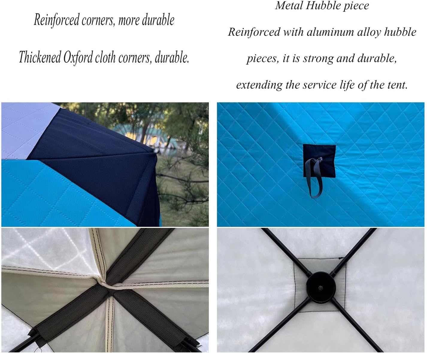 5-8 Person Hexagonal Warm and Thickened Ice Fishing Tent