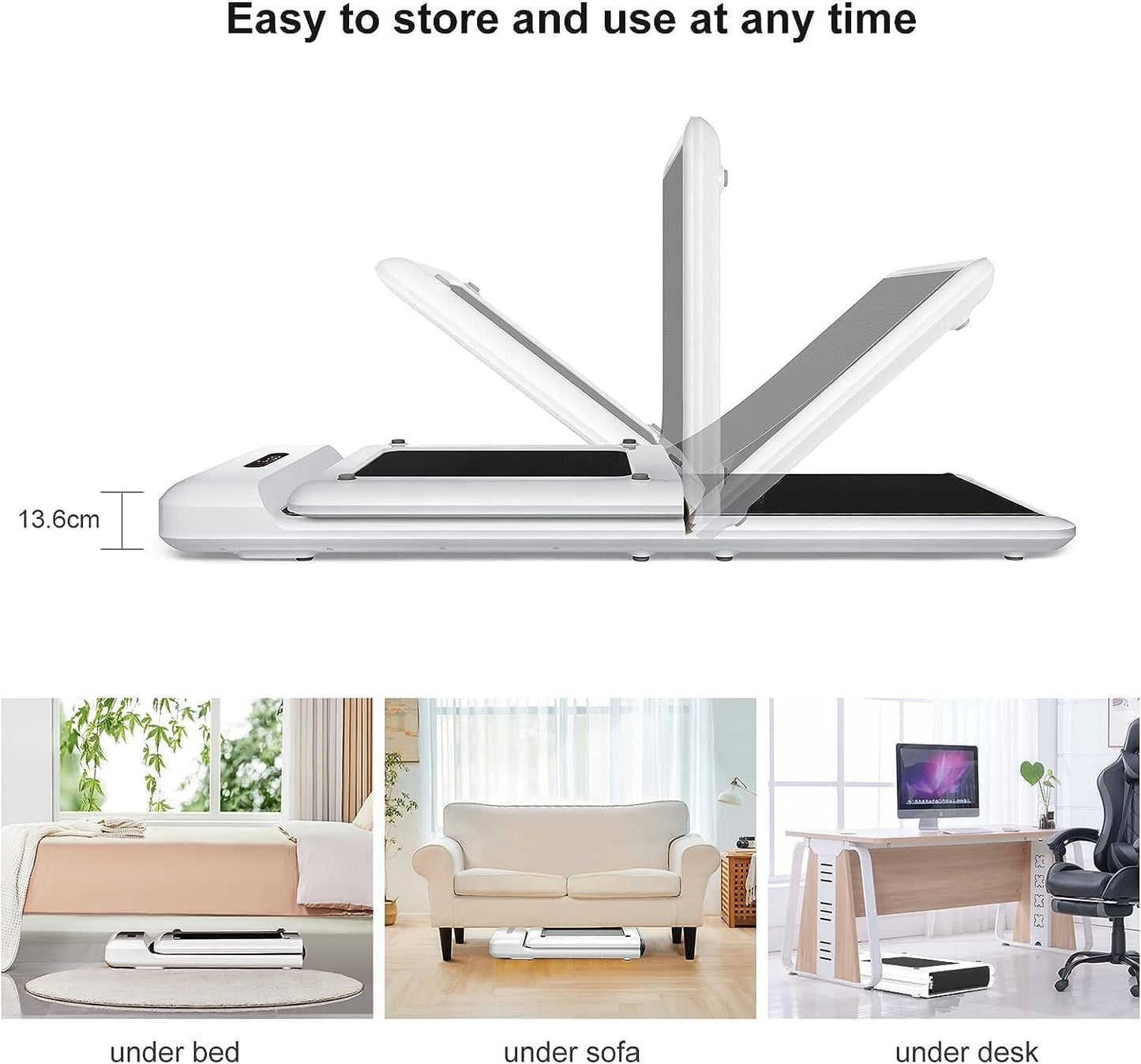 C2 Folding Treadmill Foldable Walking Pad