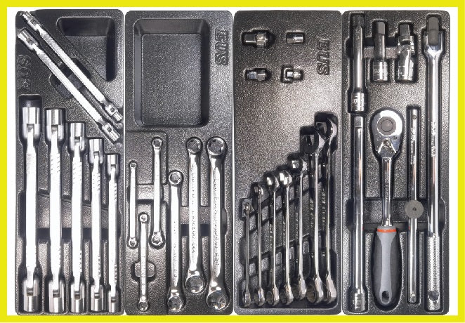 7 Drawer Tool Cabinet 323pcs Pro Plus Set