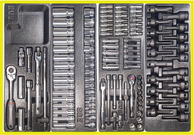 7 Drawer Tool Cabinet 323pcs Pro Plus Set