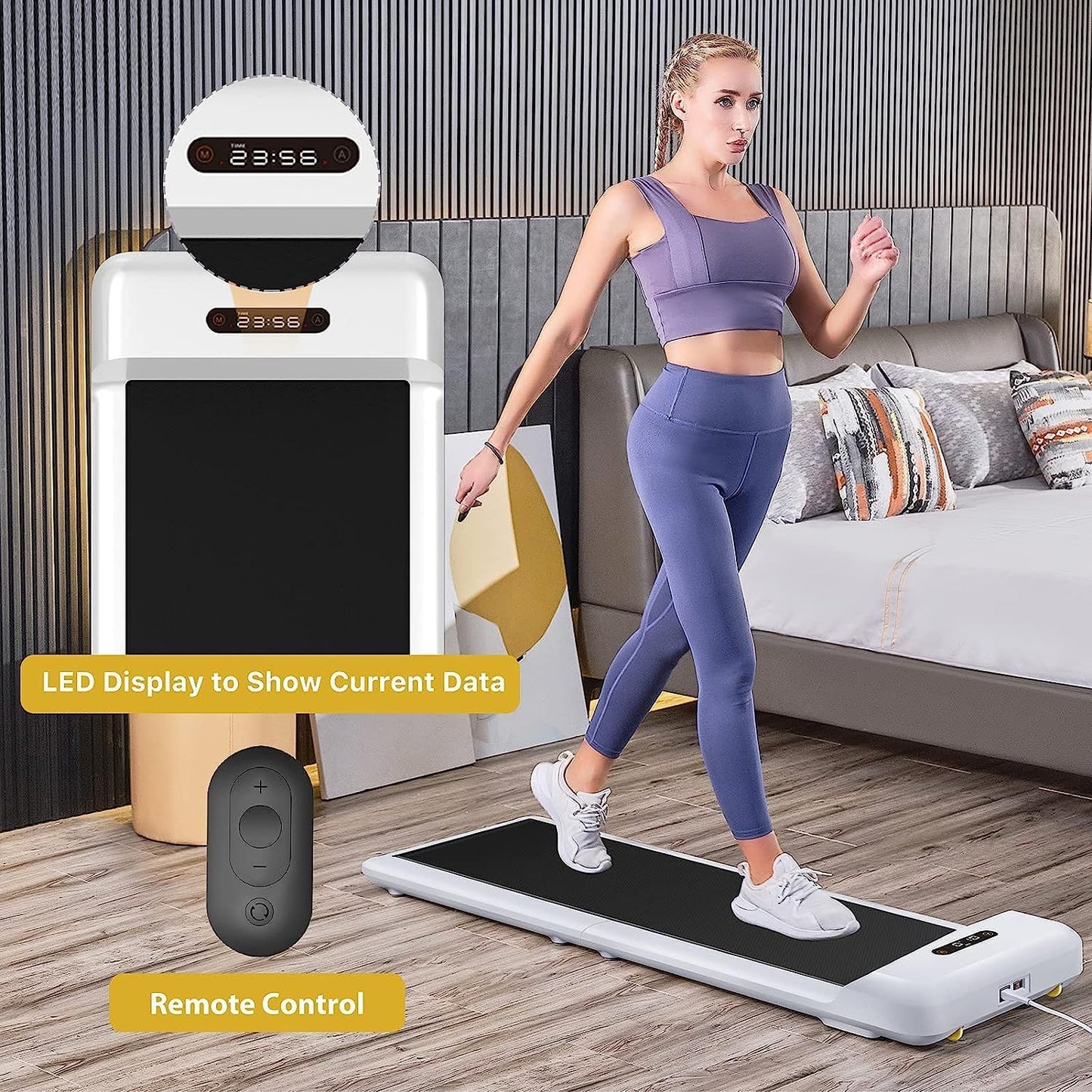 C2 Folding Treadmill Foldable Walking Pad