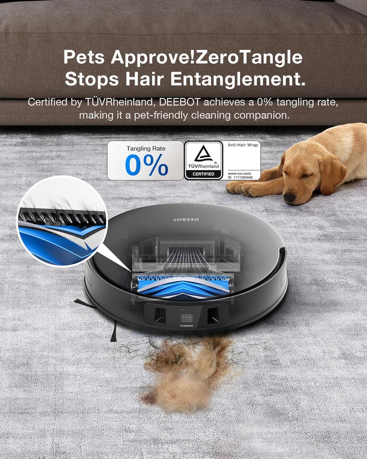 ECOVACS Deebot T30 Omni Robot Vacuum Cleaner with Wiping Function
