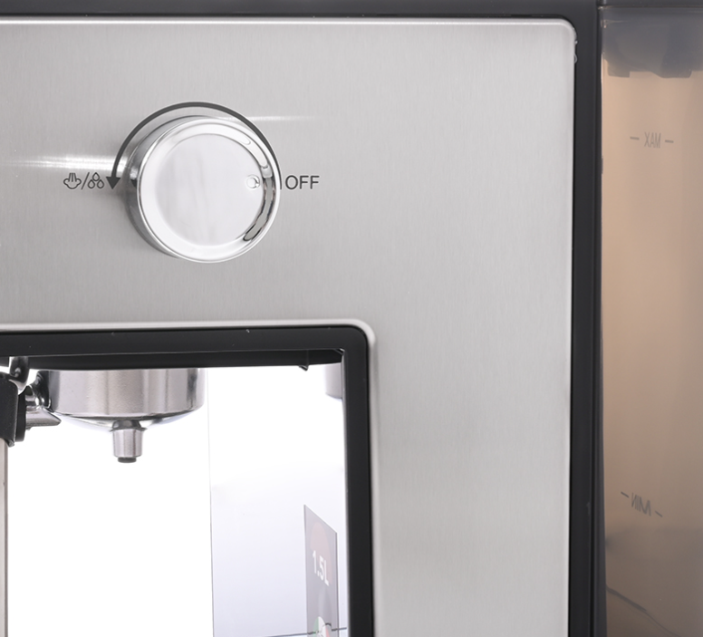 Espresso Coffee Maker, Wooden Silver | 70% OFF [LIMITED SALE]