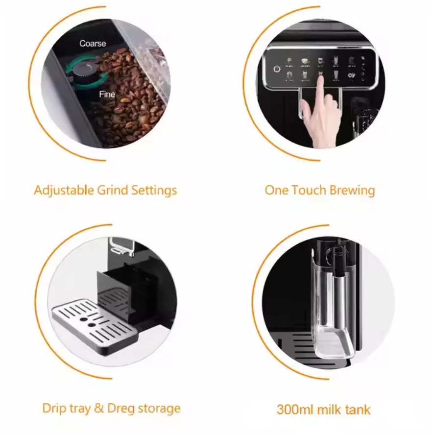 AM Automatic Coffee Espresso Machine