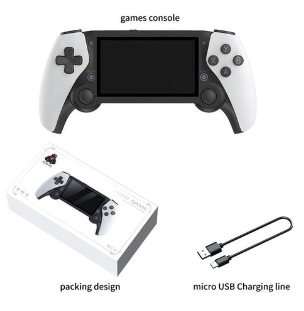 Handheld Game Console, 64GB TF Card with 20000+ Games  | 70% OFF [LIMITED SALE]