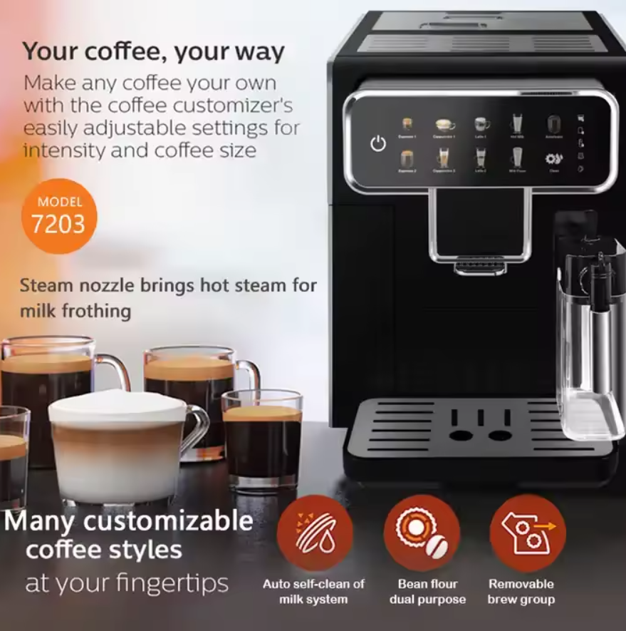 AM Automatic Coffee Espresso Machine