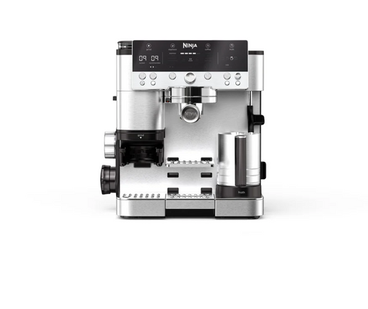 3-in-1 Coffee Maker with Grinder and Frother for Latte