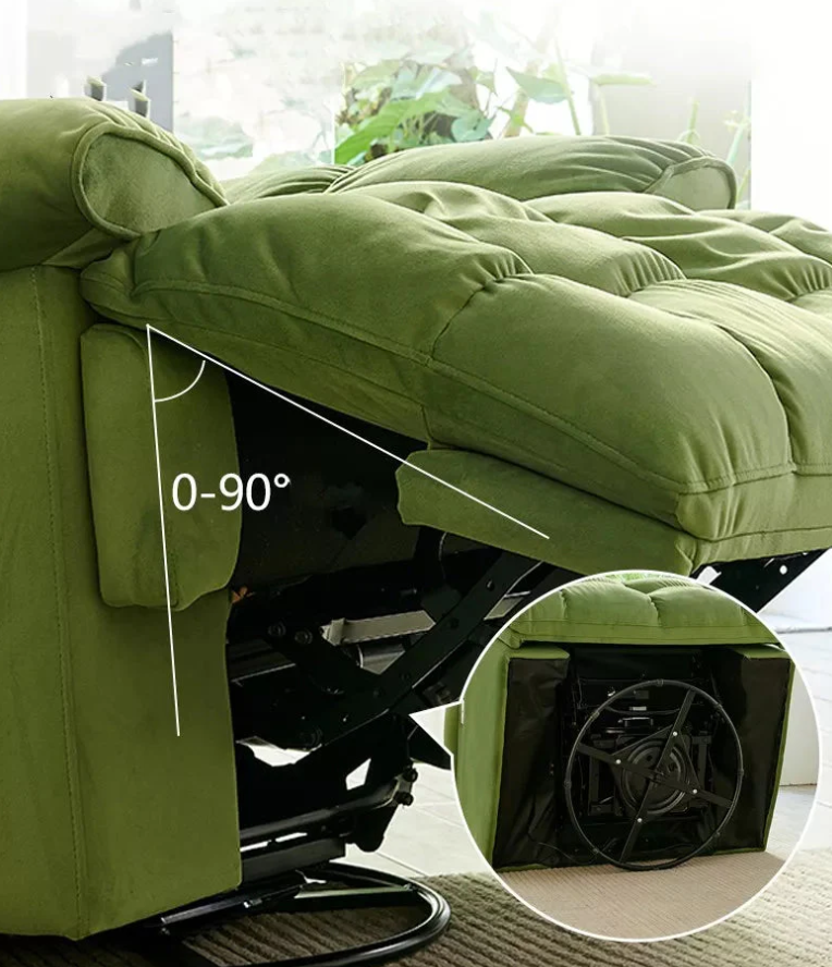 Comfort Relaxer Reclining Massager Rocking Chair