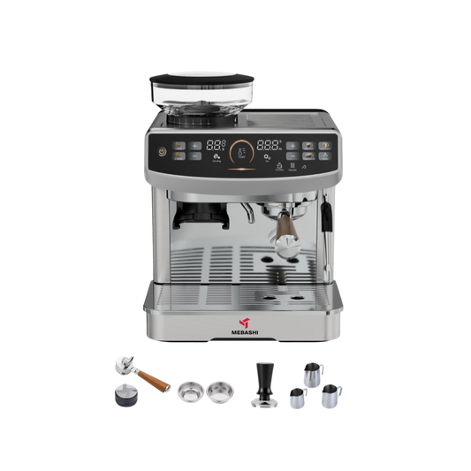 Commercial Coffee Machine-Dual Boiler w/ Grinder