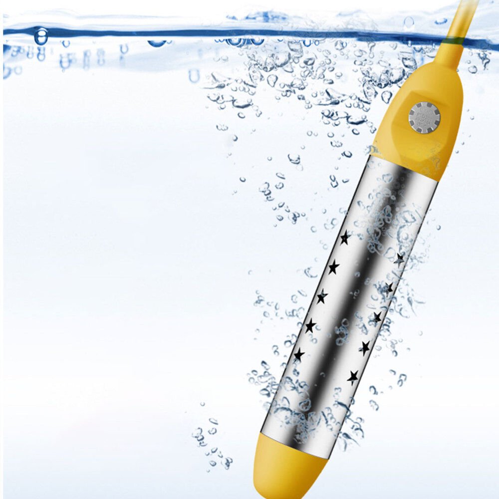 2500W Floating Electric Water Heater - Portable Immersion Reheater Suspension Bathroom/Swimming Pool