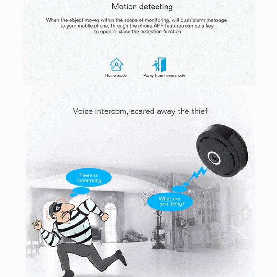 360 Surveillance Camera - Panoramic UFO Camera