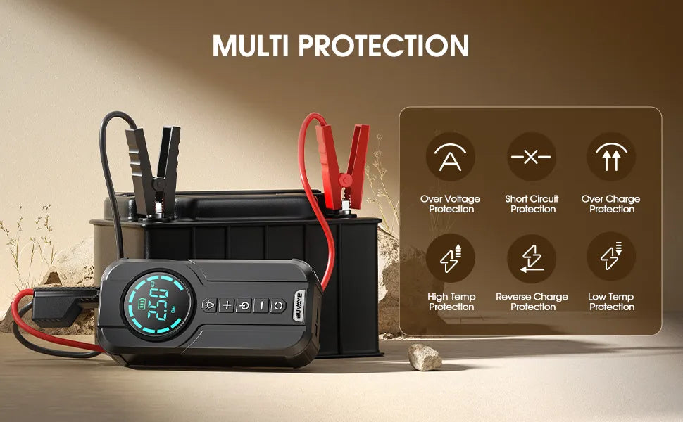 DRIVE START ENHANCER 4 IN 1/ HIGH-PRESSURE AIR CHARGER