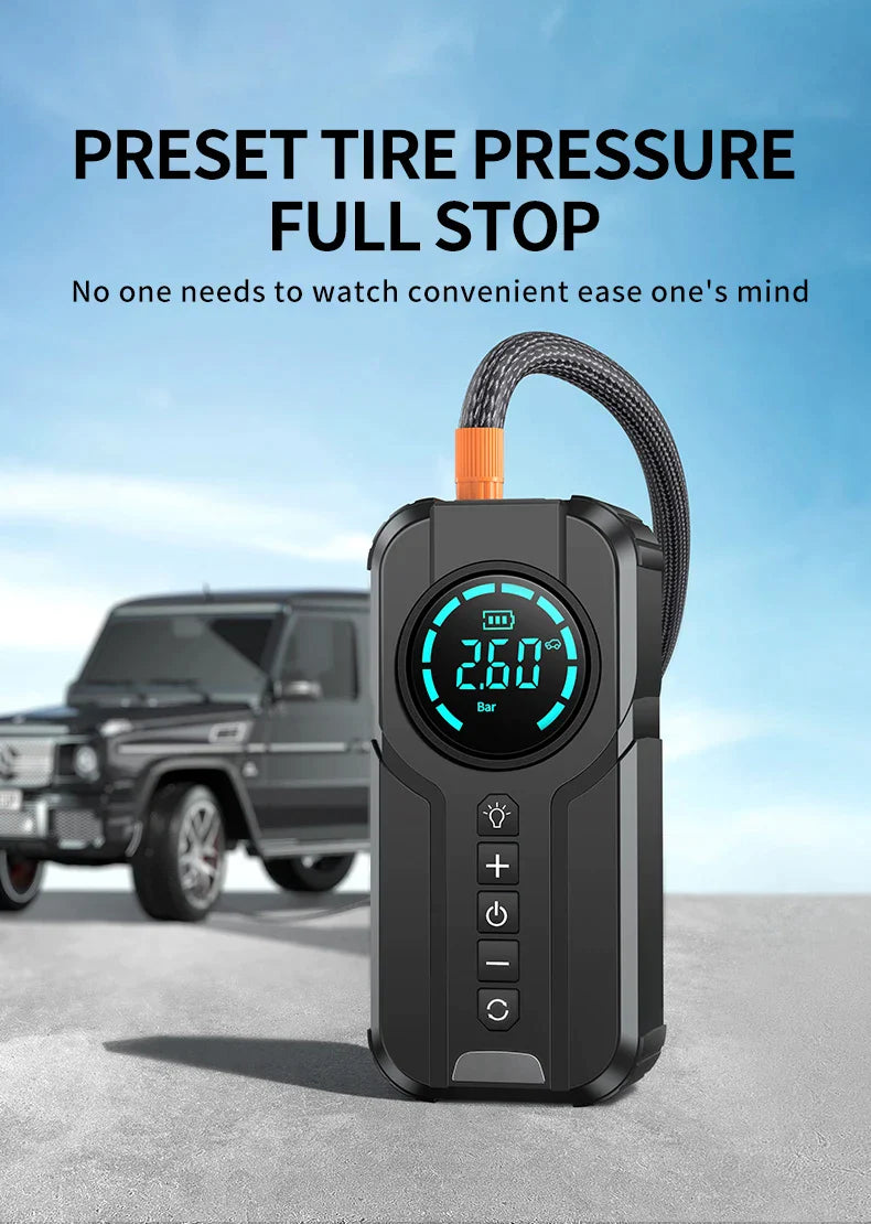DRIVE START ENHANCER 4 IN 1/ HIGH-PRESSURE AIR CHARGER