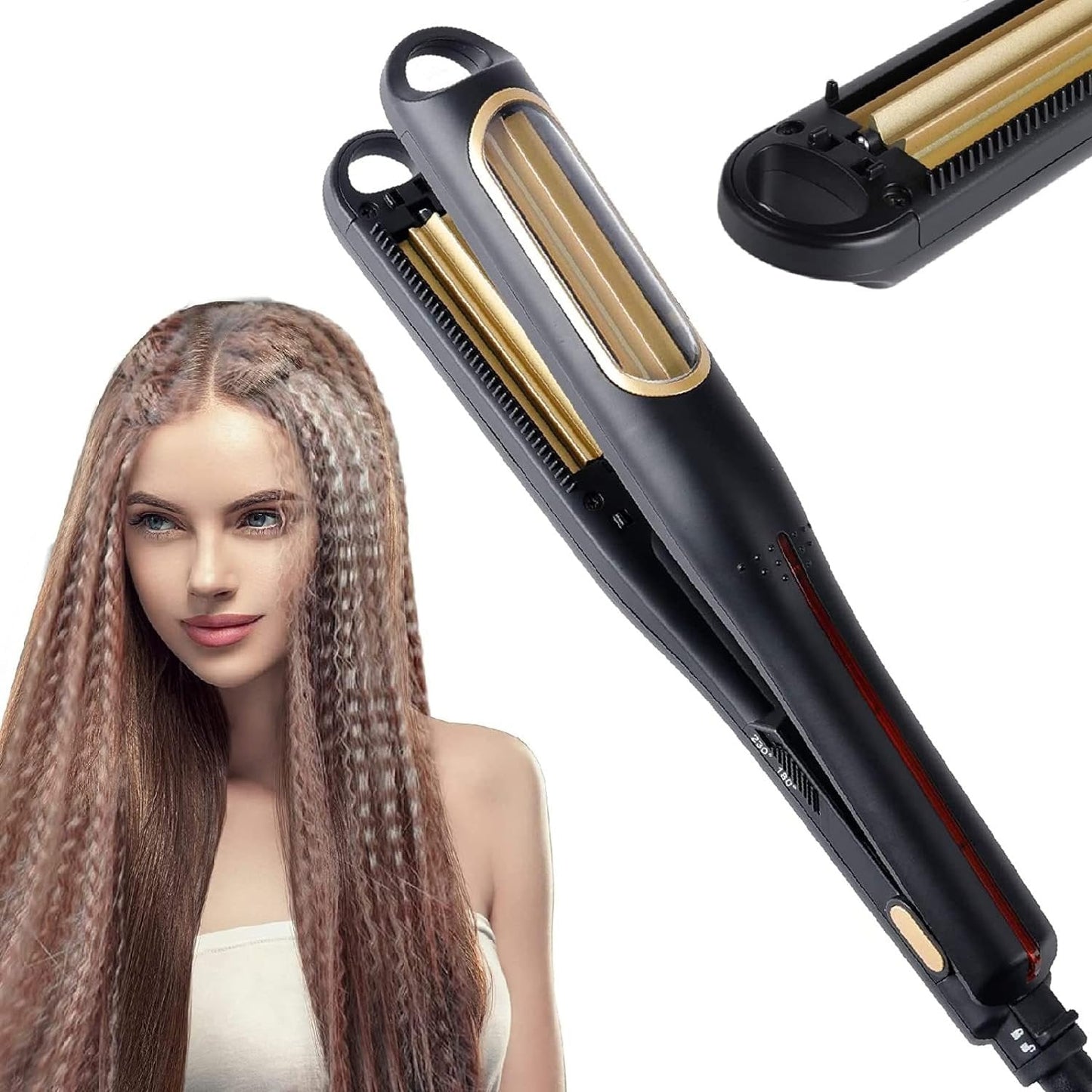 Automatic Crimping Hair Iron - Curling Iron Fluffy Hair Styling for All Hair Types