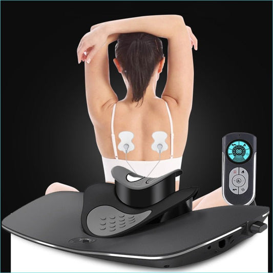 Cervical Care Device - Multi-Functional Neck Stretcher for Dynamic Lifting and Exercising Cervical, Neck Massager of 3 Modes