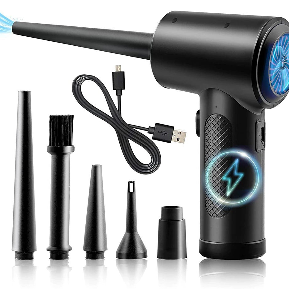 Cordless Rechargeable Air Duster - 51000 RPM Compressed Air Blower