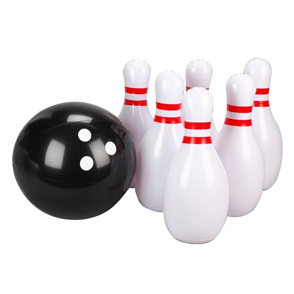 Giant Inflatable Bowling Set - Hilariously Fun Giant Yard Games for Kids and Adults
