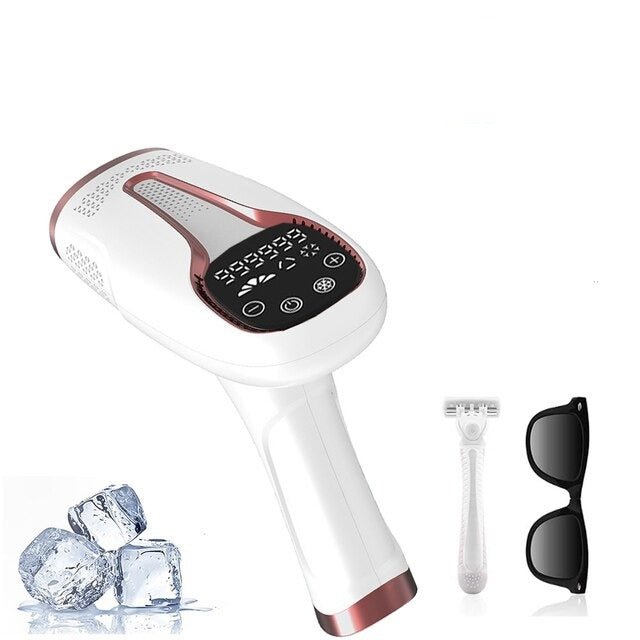 IPL Laser Hair Removal Handset Device - Photoepilator Bikini Body Painless Electric Epilator
