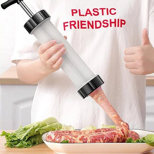 Manual Sausage Machine - Food Grade Kitchen Sausage Stuffer Tool for Household Use