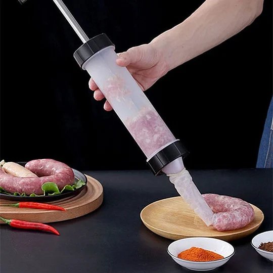 Manual Sausage Machine - Food Grade Kitchen Sausage Stuffer Tool for Household Use
