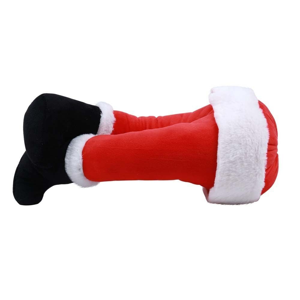 Plush Santa Legs for Christmas Tree - Christmas Tree Decoration Santa Claus Legs