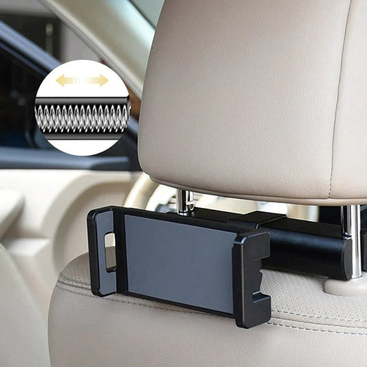 Telescopic Car Phone Holder - 4-12.9 inch Universal Phone Stand for iPhone iPad